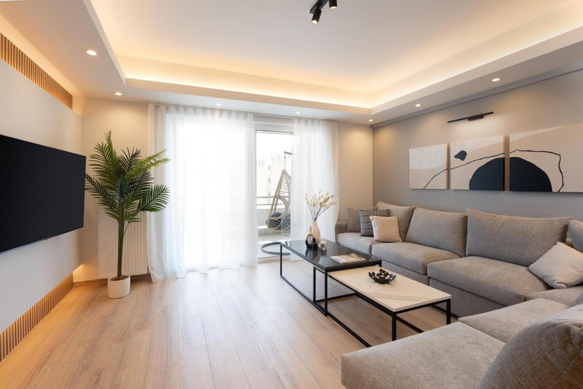Luxury 4 Bedrooms Near Flisvos Marina * Pire